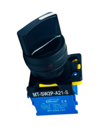 Công tắc xoay 2 vị trí MASTER 1NO ( MT-SW2P-A21-S )