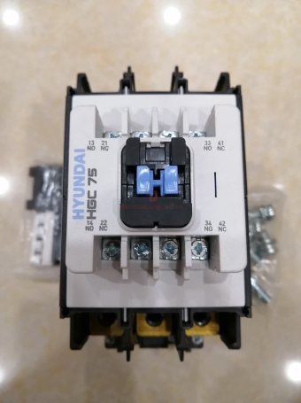 CONTACTOR HYUNDAI 3P 75A ( HGC75 )