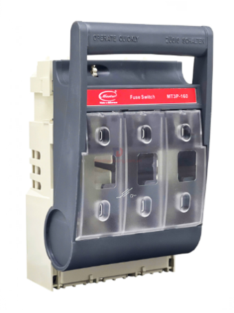 Đế cầu chì MASTER dòng cắt ngắn mạch cao 3P 160A ( MT3P-160 )