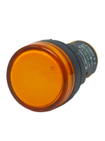 Đèn báo led MASTER màu vàng loại đầu phẳng ( MT-PL22-Y-S )