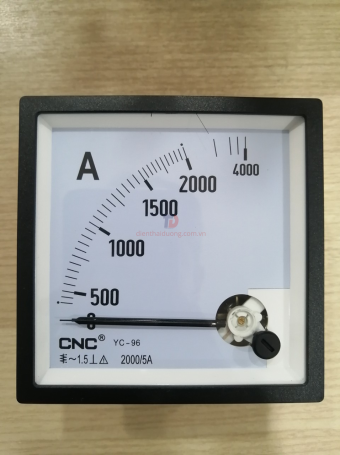 Đồng hồ Ampe CNC 2000/5A size: 96x96 ( YC-96 )