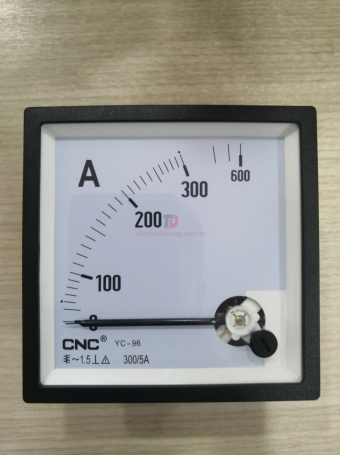 Đồng hồ Ampe CNC 300/5A size: 96x96 ( YC-96 )