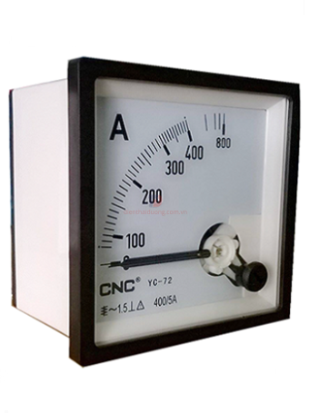 Đồng hồ Ampe CNC 4000/5A size: 96x96 ( YC-96 )