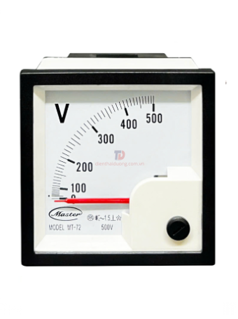 Đồng hồ Volt MASTER 500VAC size: 72x72 ( MT-72 )