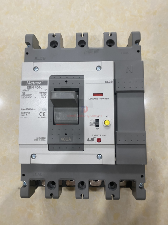 ELCB LS 4P 400A 37kA 30mA hoặc 1.2.500mA (  EBN404c )