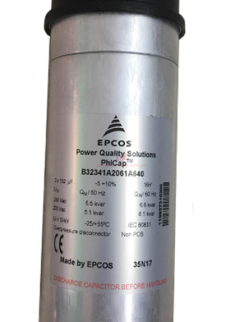 Tụ bù khô EPCOS 1P 5KVAr 240V  ( B323341A2061A640 )