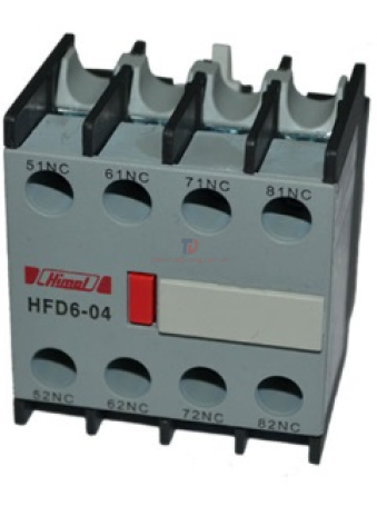 Tiếp điểm phụ loại lắp ở mặt trên 2NO+2NC ( HFD622 )