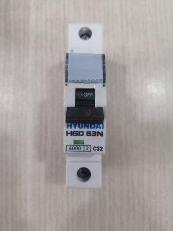 MCB HYUNDAI 1P 32A 6kA ( HGD63N )