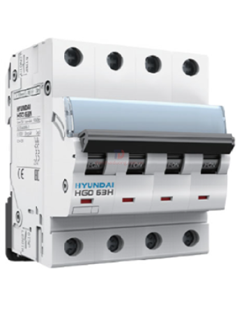 MCB HYUNDAI 4P 25A 10kA ( HGD63H )