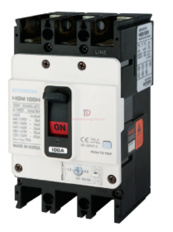 MCCB HYUNDAI 3P 32A 55kA  ( HGM50L-F )