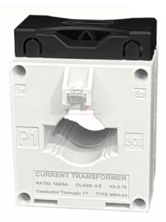 Biến dòng đo lường MASTER hộp nhựa MBH 150/5A CL0,5 3,75VA ( MBH-30 )