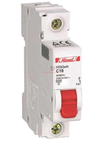 MCB HIMEL 1P 50A 6kA ( HDB3WN1C50 )