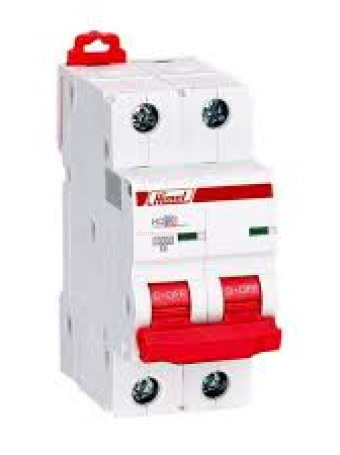 MCB HIMEL 2P 20A 10kA ( HDB9H63A2C20 )