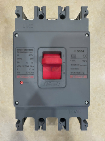 MCCB HIMEL 3P 500A 70kA ( HDM3630N50033XX )