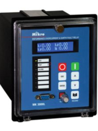 Relay bảo vệ kết hợp quá dòng và chạm đất Mikro MK3000L-240AD 