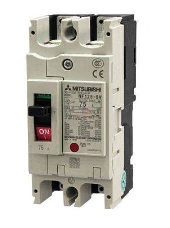 MCCB MITSUBISHI 2P 75A 100kA ( NF125-HV )