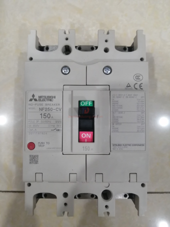 MCCB MITSUBISHI 3P 150A 25kA ( NF250-CV )