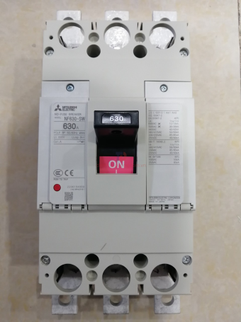 MCCB MITSUBISHI 3P 630A 50kA ( NF630-SW )