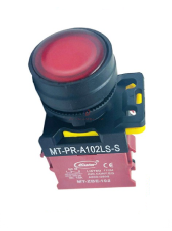 Nút nhấn OFF có đèn MASTER màu đỏ loại tự giữ ( MT-PR-A102LS-S )