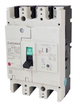 ELCB MITSUBISHI 3P 125A 70kA 30mA hoặc 1.2.500mA ( NV250-HV )
