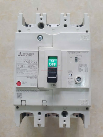 ELCB MITSUBISHI 3P 150A 25kA 30mA hoặc 1.2.500mA ( NV250-CV )