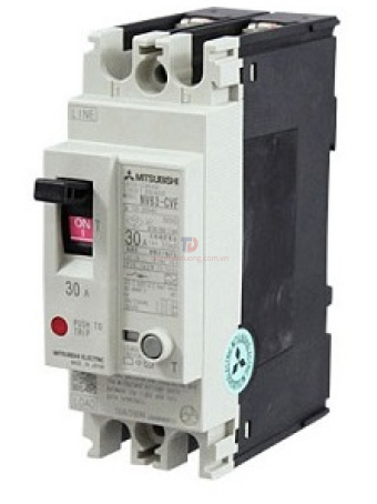 ELCB MITSUBISHI 2P 60A 7.5kA 30mA ( NV63-CV )