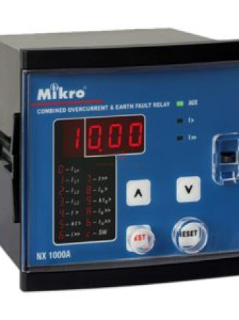 Relay bảo vệ kết hợp quá dòng và chạm đất Mikro NX1000A-240AD