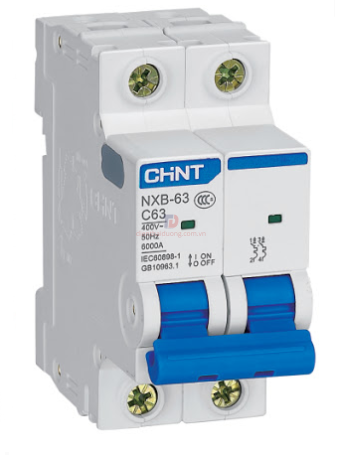 MCB CHINT 2P 20A 6kA ( NXB-63 )