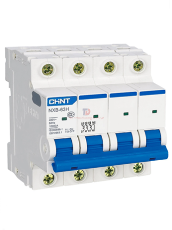 MCB CHINT 4P 50A 10kA ( NXB-63H )