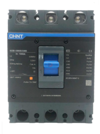 MCCB CHINT 3P 1600A 50kA ( NXM-1600S/3300T )