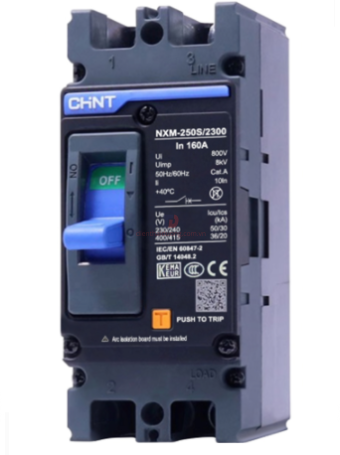 MCCB CHINT 2P 80A 25kA ( NXM-125S/2300 )