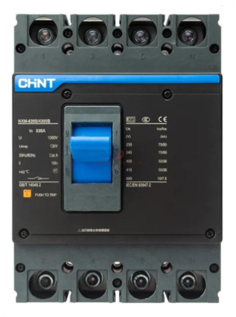 MCCB CHINT 4P 630A 50kA ( NXM-630S/4300B )
