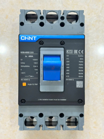MCCB CHINT 3P 400A 50kA ( NXM-400S/3300 )