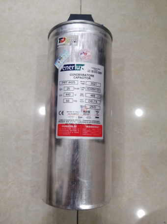 Tụ bù khô ENERLUX 3P 25KVAr 440V ( PRT.4425 )