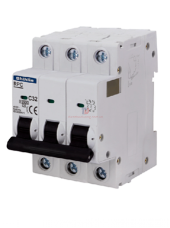 MCB SHIHLIN 3P 25A 6kA ( RPC )