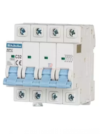 MCB SHIHLIN 4P 40A 10kA ( RPC-H )