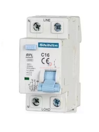 RCBO SHIHLIN 1P+N 40A 6kA 30mA ( RPL )