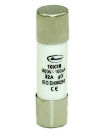 Cầu chì ống MASTER 10x38 ngưỡng dòng từ 2A ~ 32A ( MT10x38 )