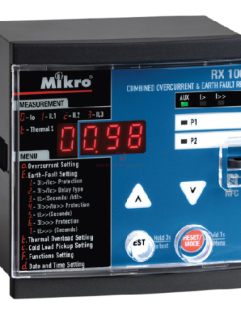 Relay bảo vệ kết hợp quá dòng và chạm đất Mikro RX1000-230A 