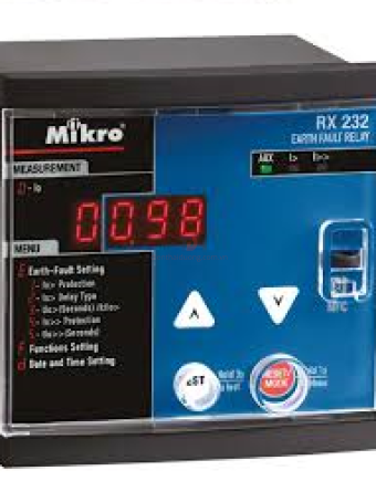 Relay bảo vệ chạm đất Mikro RX232-230A 