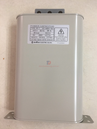 TỤ BÙ DẦU SHIZUKI 3P 25KVAr 415V ( RF-T41525 )