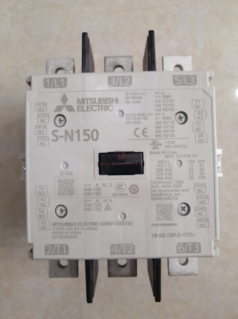 CONTACTOR MITSUBISHI 3P 150A ( S-N150 )