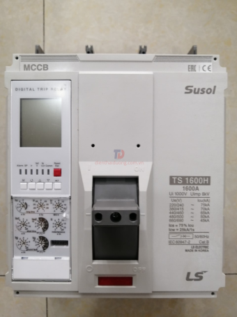 MCCB LS 3P 1600A 70kA chỉnh dòng điện tử 7 bước từ 0.4~1.0 x In ( TS1600H )