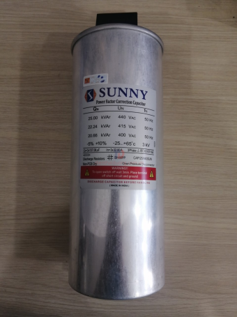 Tụ bù khô SUNNY 3P 25KVAr 440V ( CAP/25/440SUN )