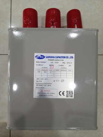 Tụ bù dầu SAMWHA 3P 30KVAr 415V ( SMB-4150300KT )