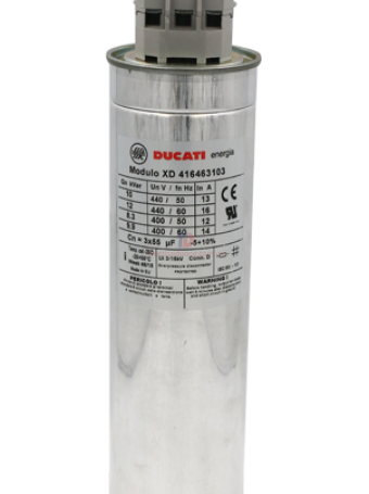 TỤ BÙ KHÔ DUCATI 3P 10KVAr 415V ( SD416469200 )