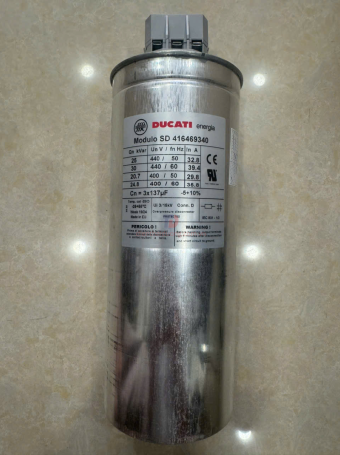 TỤ BÙ KHÔ DUCATI 3P 25KVAr 440V ( SD416469340 )