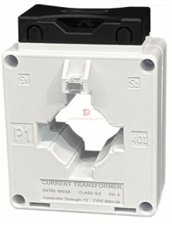 Biến dòng đo lường MASTER hộp nhựa MBH 630/5A CL0,5 5VA ( MBH-40 )