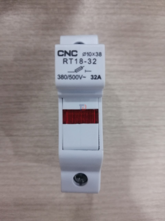 Vỏ cầu chì có đèn báo CNC RT18-32X/ 1P