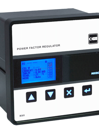 Bộ điều khiển tụ bù 08 cấp MIKRO X80-PFR80P1-240- 50 ( 8 cấp 1CT ) 